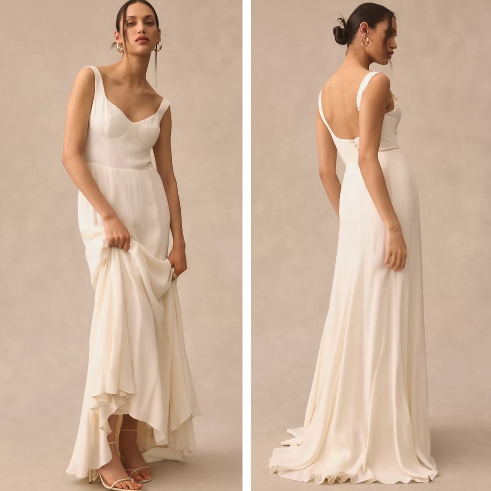 REFORMATION Lecce Dress NEW Size 4 Ivory BHLDN